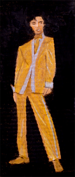 Elvis Presley in Gold Lame
